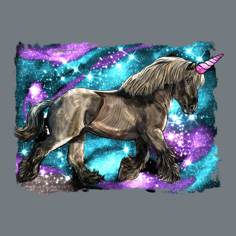 Black Unicorn Heavyweight Sweatshirt by LillyAllenDesigns | Teevron