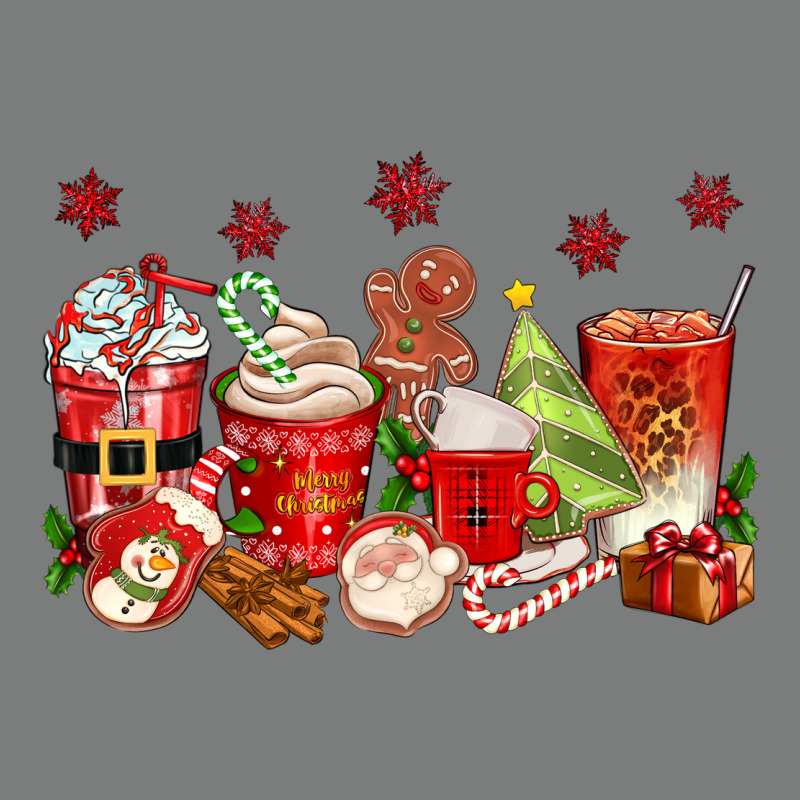Christmas Coffee Cups Premium Hoodie by texasbilliewilder | Teevron