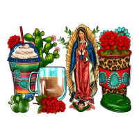 lady of guadalupe coffee cups | Teevron
