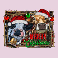 Merry Christmas Heifers Ladies Tee | Teevron