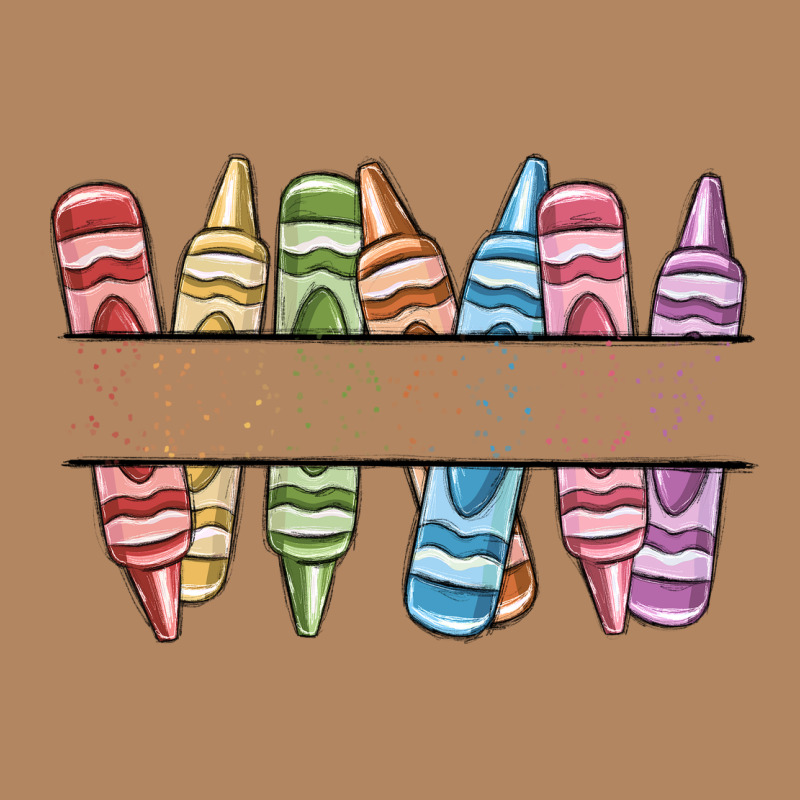 Custom Crayons Long Sleeve Tee by MaliasSmallBusiness | Teevron