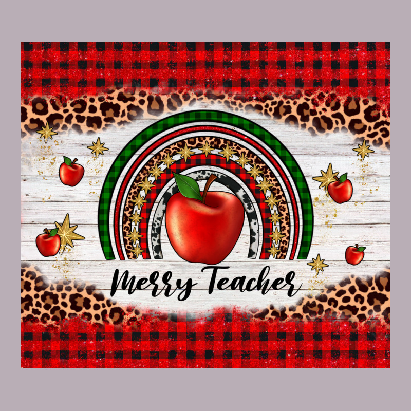 Merry Teacher Vintage Tee by AdoDesignShop | Teevron