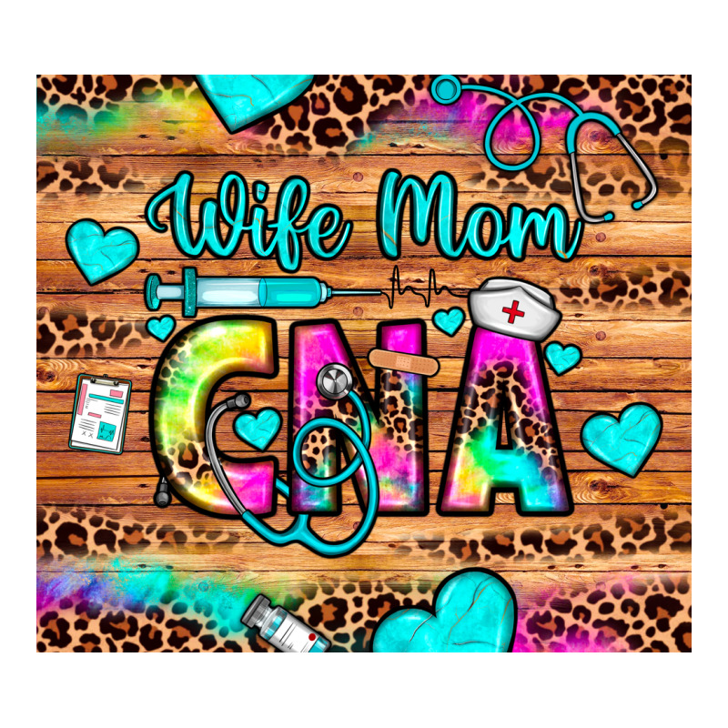 Wife Mom Cna Long Sleeve Tee by JahusDesignShop | Teevron