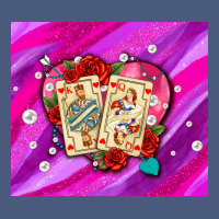 Valentines Day Playing Cards And Pearl Watercolor Vintage Hoodie | Teevron
