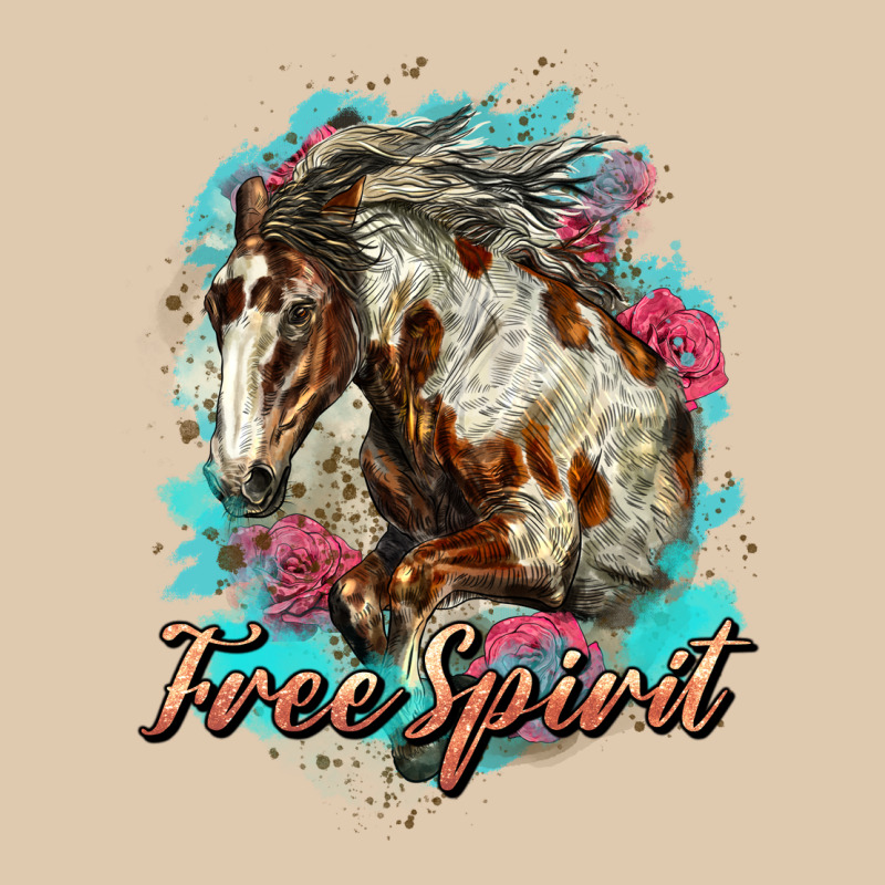 Free Spirit Mustang Horse Heavyweight Sweatshirt by LillyAllenDesigns | Teevron