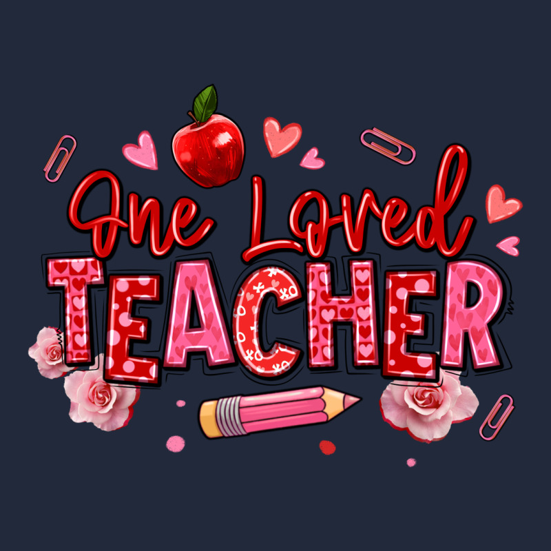 One Loved Teacher Afro Messy Bun Premium Sweatshirt by texasbilliewilder | Teevron