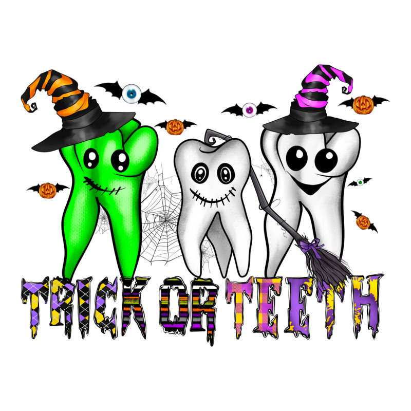 Trick Or Teeth Premium Tee by CowhideDigitalArt | Teevron