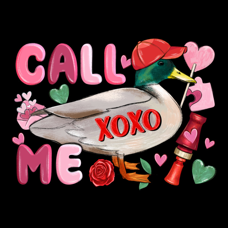 Call Me Valentine Mallard Duck Long Sleeve Tee by MaliasSmallBusiness | Teevron