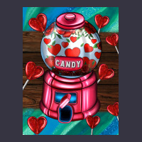 Candy Machine  With Heart Candies  Air Vintage Hoodie | Teevron