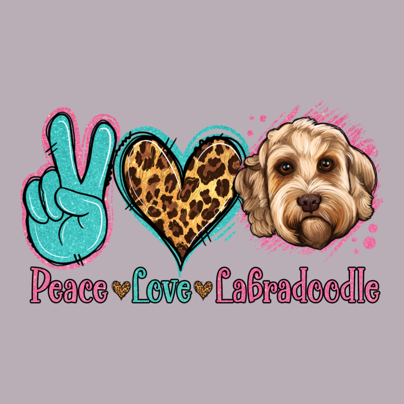 Peace Love Labradoodle Vintage Tee by Jasminsmagicworld | Teevron