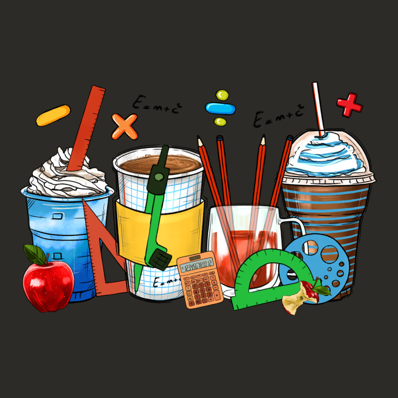 Math Teacher Coffee Cups Heavy Core Tee by Zillion Design Studio | Teevron