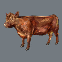 Red Angus Cow Heavyweight Sweatshirt | Teevron