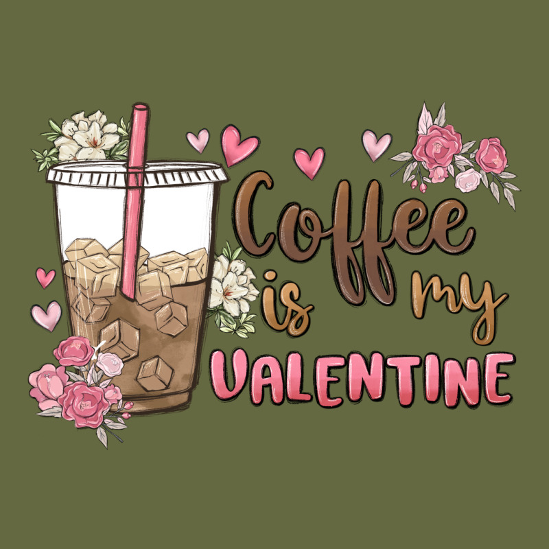 Coffee Is My Valentine Long Sleeve Tee by MaliasSmallBusiness | Teevron