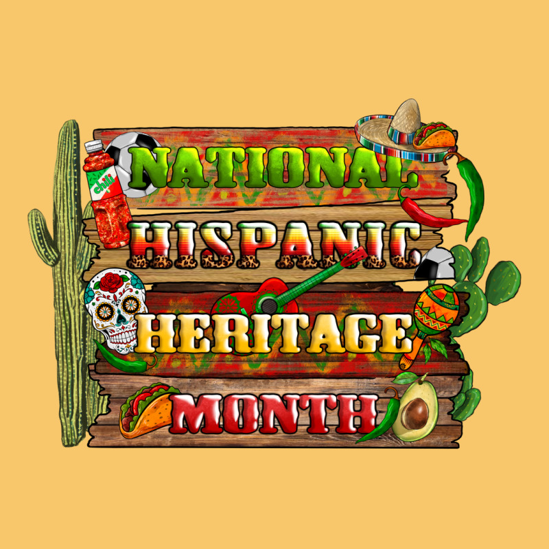 National Hispanic Heritage Month With Background Vintage Hoodie by BundleAndBundleShop | Teevron