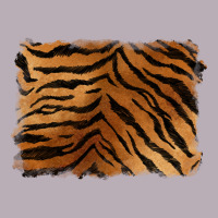 Handdrawn Tiger Pattern Background Vintage Tee | Teevron