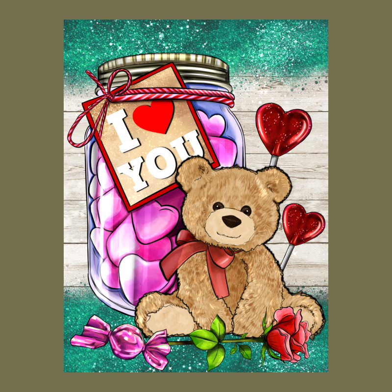 Candy Jar With Bear  Air Vintage Hoodie by AdoDesignShop | Teevron