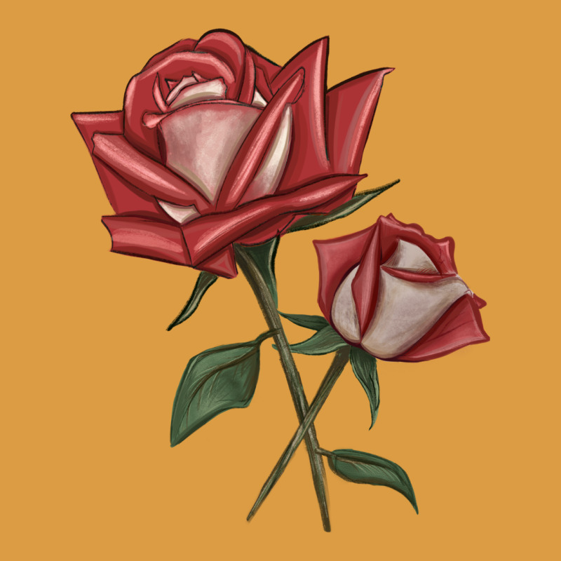 Love Rose Grandiflora Rose Urban Heavy Tee by LillyAllenDesigns | Teevron