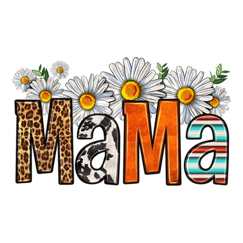Western Daisies Mama Premium Tee by HRA Design Shop | Teevron