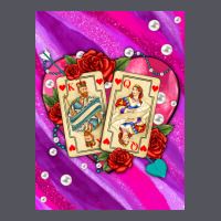 Playing Cards With Pearls And Glitter Air Vintage Hoodie | Teevron
