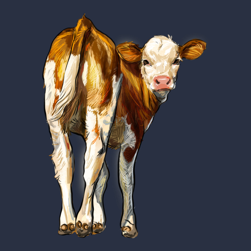 Simmental Calf Heavyweight Sweatshirt by LillyAllenDesigns | Teevron