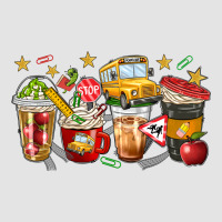 School Bus Coffee Cups Premium Sweatshirt | Teevron