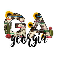 georgia state cowhide serape cactus | Teevron