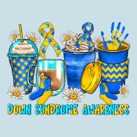 Down Syndrome Coffee Cups Ladies Tee | Teevron