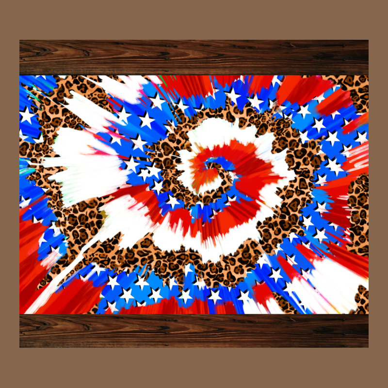 Usa Tie Dye Premium Tee by AdoDesignShop | Teevron