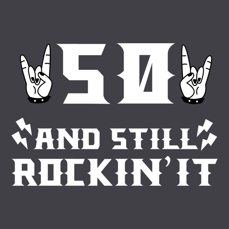 50 Birthday Rock Whitw Heavyweight Hoodie by Bettercallsaul | Teevron
