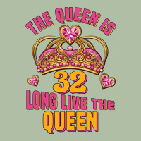 The Queen Is 32 Long Live The Queen Kopya Urban Heavy Tee | Teevron
