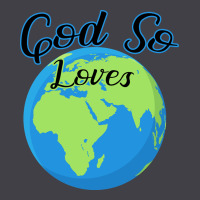 God So Loves Heavyweight Hoodie | Teevron