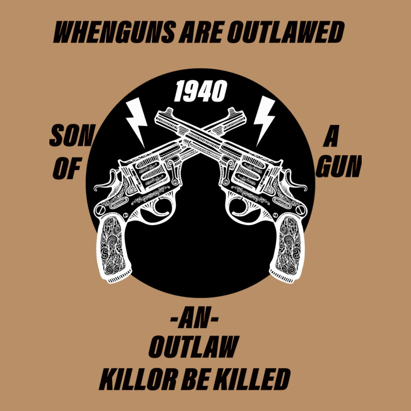 Guns - When Guns Are Outlawed I'll Be Outlaw Vintage Hoodie by Bettercallsaul | Teevron