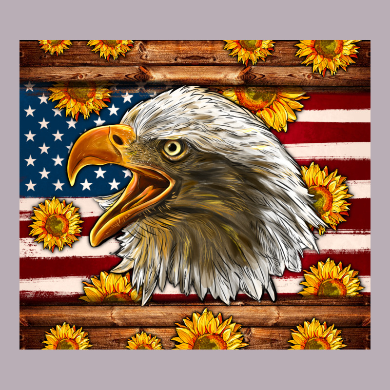 American Flag Eagle Vintage Tee by LillyAllenDesigns | Teevron