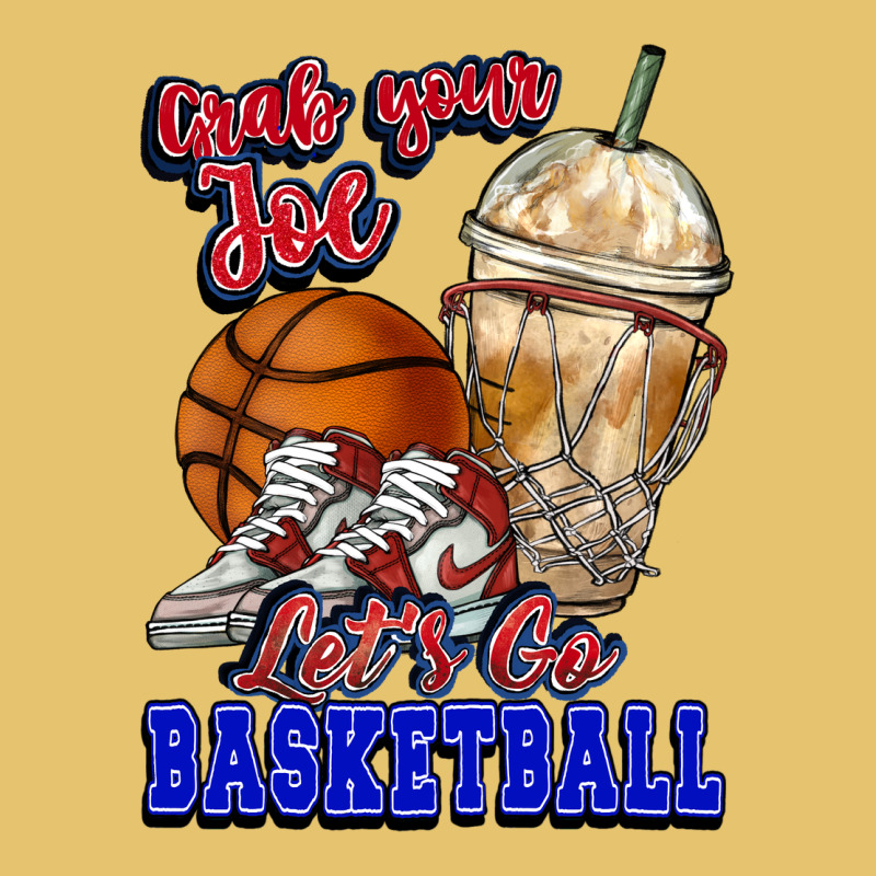 Grab Your Joe Let's Go Basketball Premium Sweatshirt by NancyCooperArtShop | Teevron