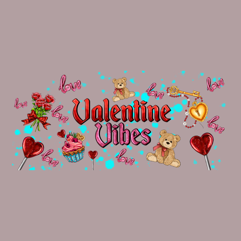 Love Vibes And Valentines Vintage Hoodie by AdoDesignShop | Teevron
