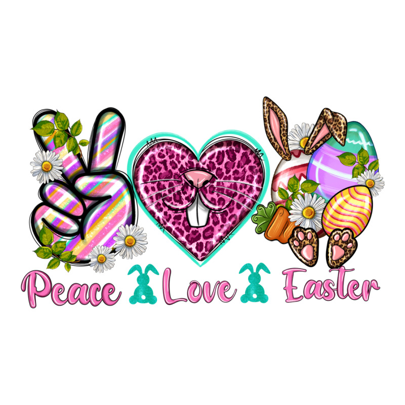 Peace Love Easter Premium Tee by Neo Western | Teevron