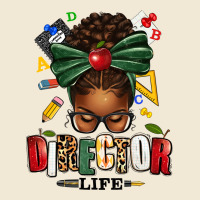 Director Life Afro Messy Bun Ladies Tee | Teevron