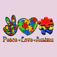 Peace Love Autism Classic Tee | Teevron