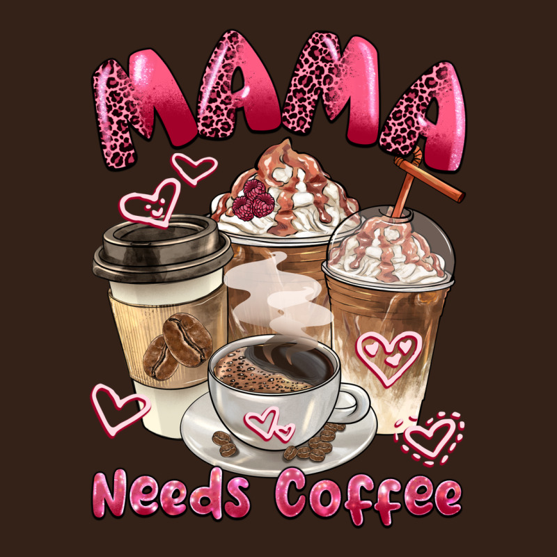 Mama Needs Coffee Heavy Core Tee by BarkalooDesign | Teevron