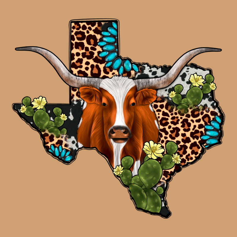 Longhorn Texas Map Vintage Tee by AdoDesignShop | Teevron