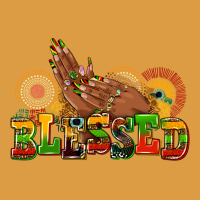 Blessed Afro Woman Hands Urban Heavy Tee | Teevron