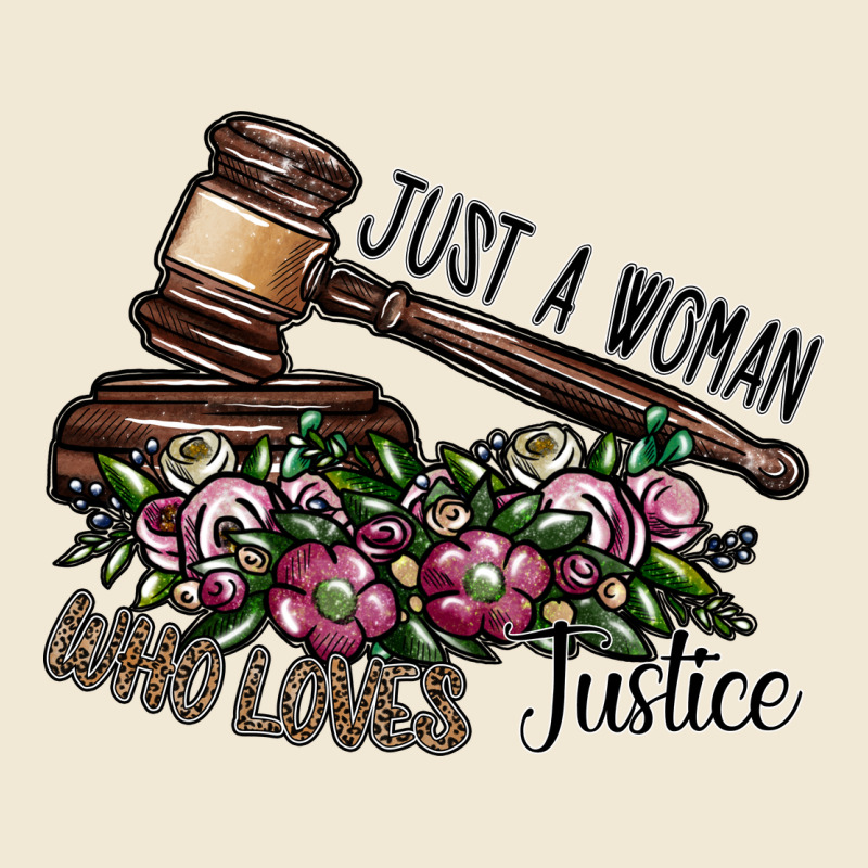 Just A Woman Who Loves Justice Premium Tee by SublimationCraftShop | Teevron