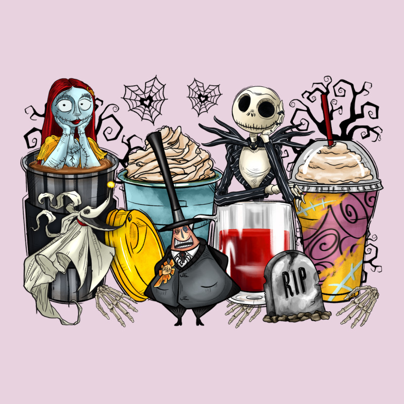 Cartoon Characters Coffee Cups Ladies Tee by Zillion Design Studio | Teevron
