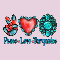 Peace Love Turquoise Classic Tee | Teevron