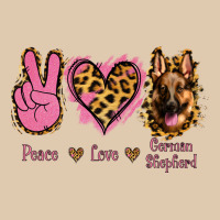Peace Love German Shepherd Classic Tee | Teevron