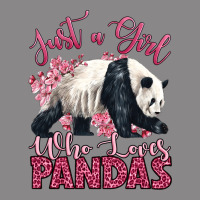 Just A Girl Who Loves Pandas Vintage Tee | Teevron