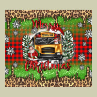 Christmas School Bus Heavy Core Tee | Teevron