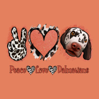 Peace Love Dalmatians Classic Tee | Teevron