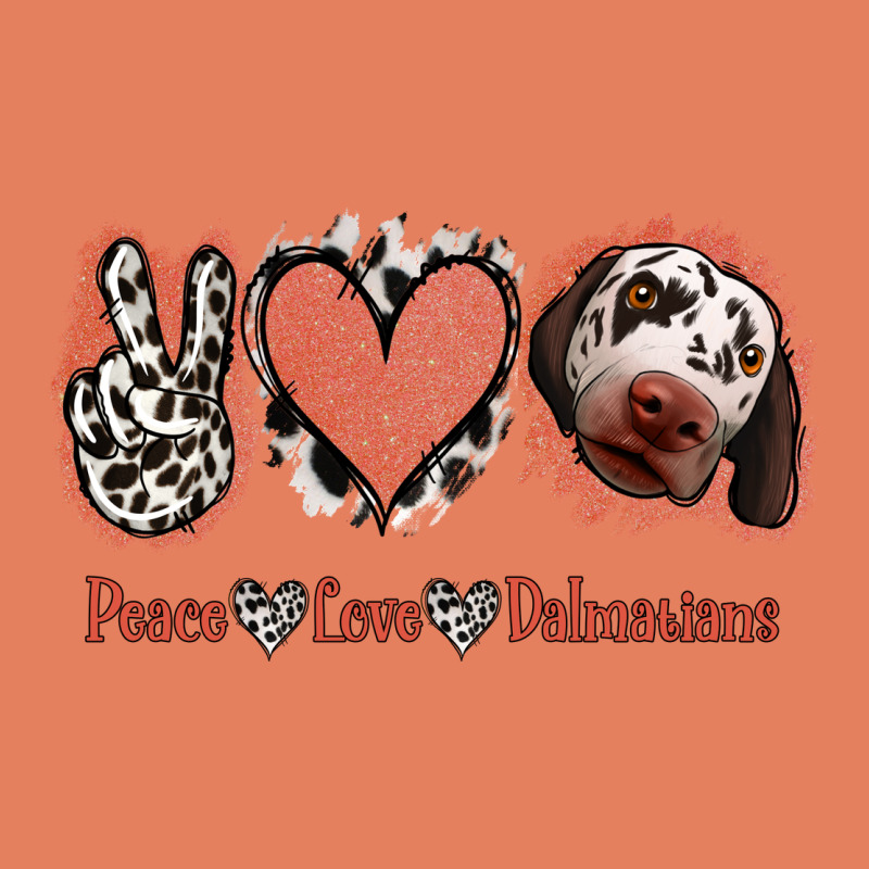 Peace Love Dalmatians Classic Tee by Jasminsmagicworld | Teevron