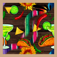 Margarita And Taco Seamless Pattern Vintage Hoodie | Teevron